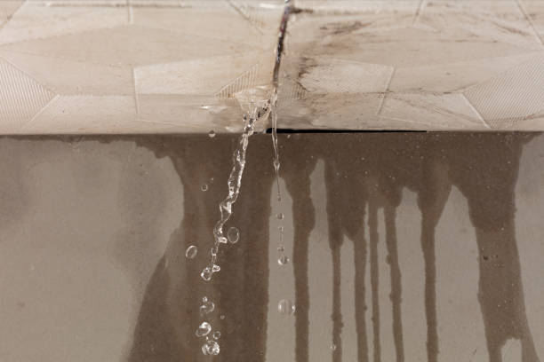 Professional Burst Pipe Cleanup technician working in Rockville, CT